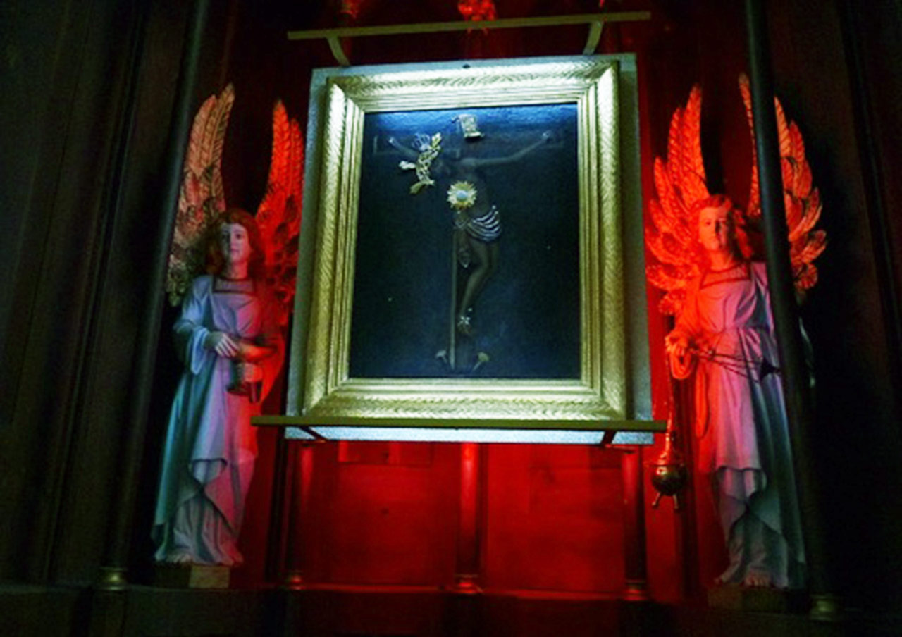 Wizerunek Pana Jezusa Milatyńskiego w kościele w Kamionce. Zdjęcie: M. Pabis