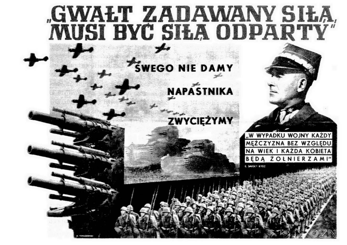 Polski plakat z 1939 r.