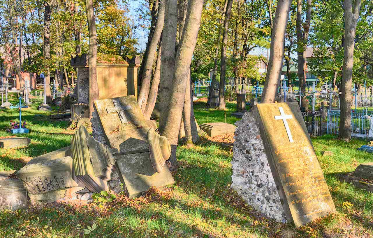 Cmentarz w Sławucie. Autor zdjęcia: Igor Panasenko
