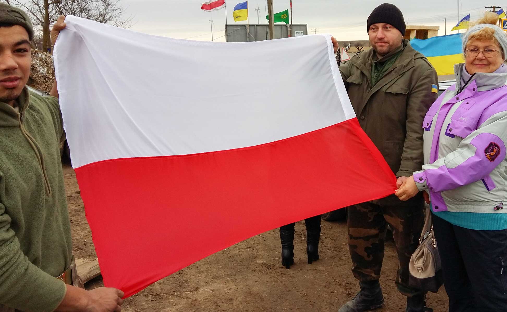 10Przekazanie flagi polskiej od Polaków Kijowa