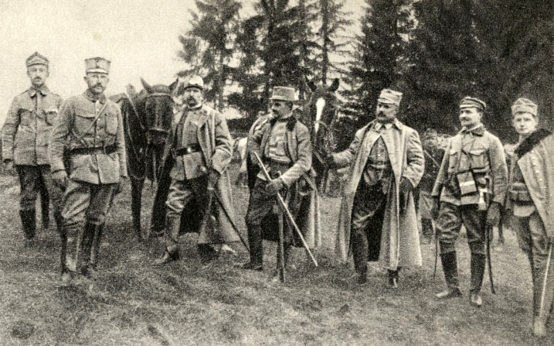 Legiony w Karpatach. Źródło - pl.wikipedia.org 
