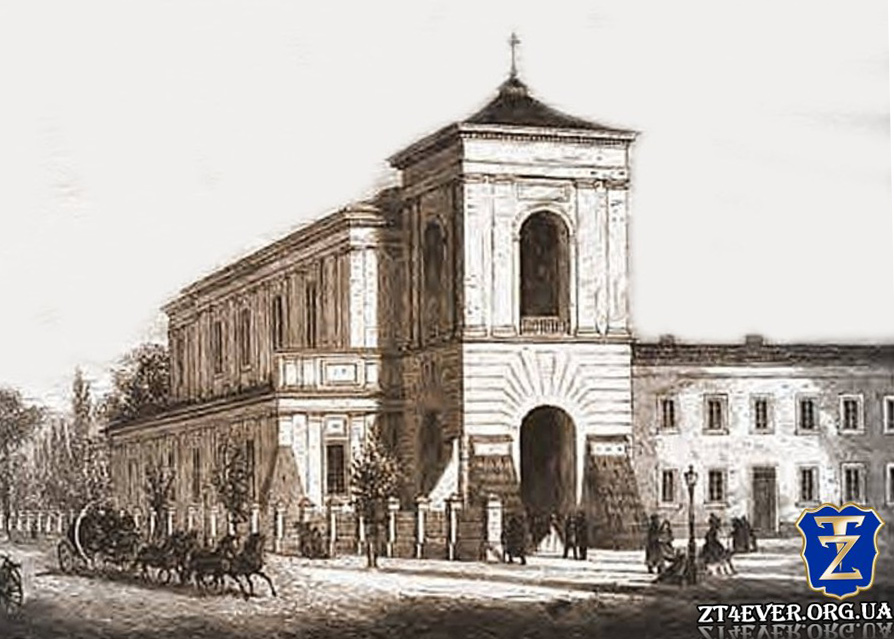 Kościół Jana z Dukli i klasztor bernardynów - po prawej