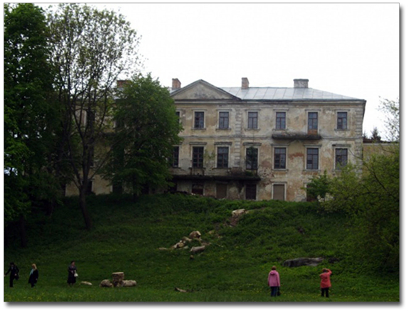 Pałac Myszki-Hołoniewskiego w Huszczyńcach. Źródło - io.ua
