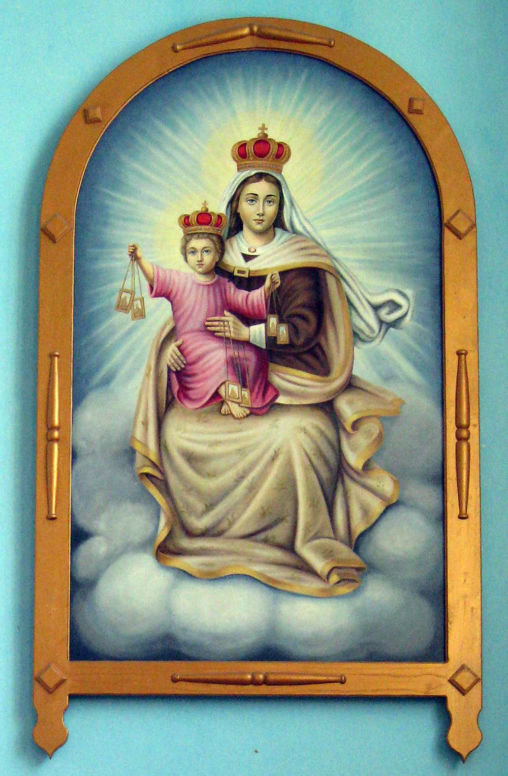 Obraz Matki Boskiej Szkaplerznej w Bracławiu