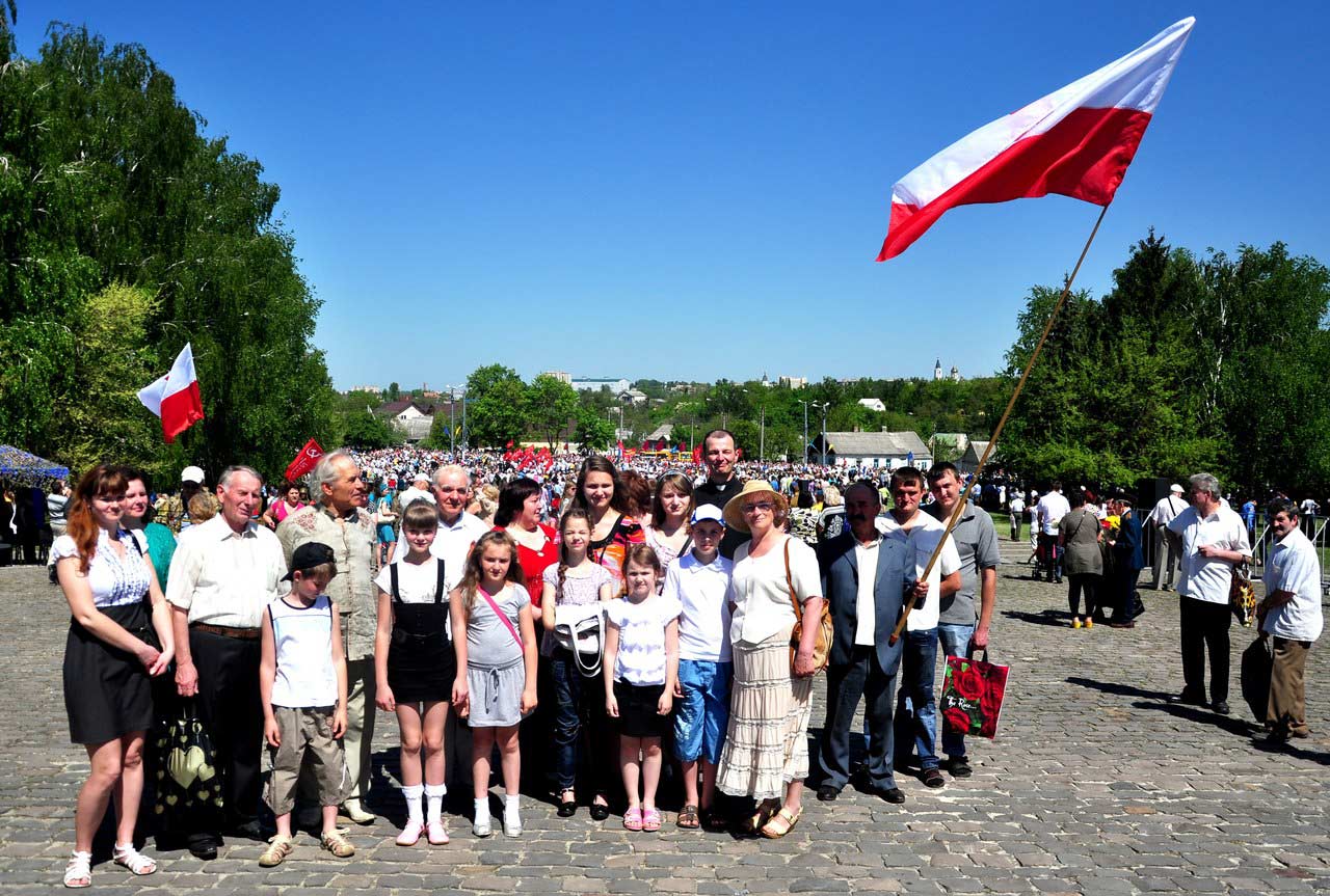 Polacy Żytomierza uczestniczą w paradzie