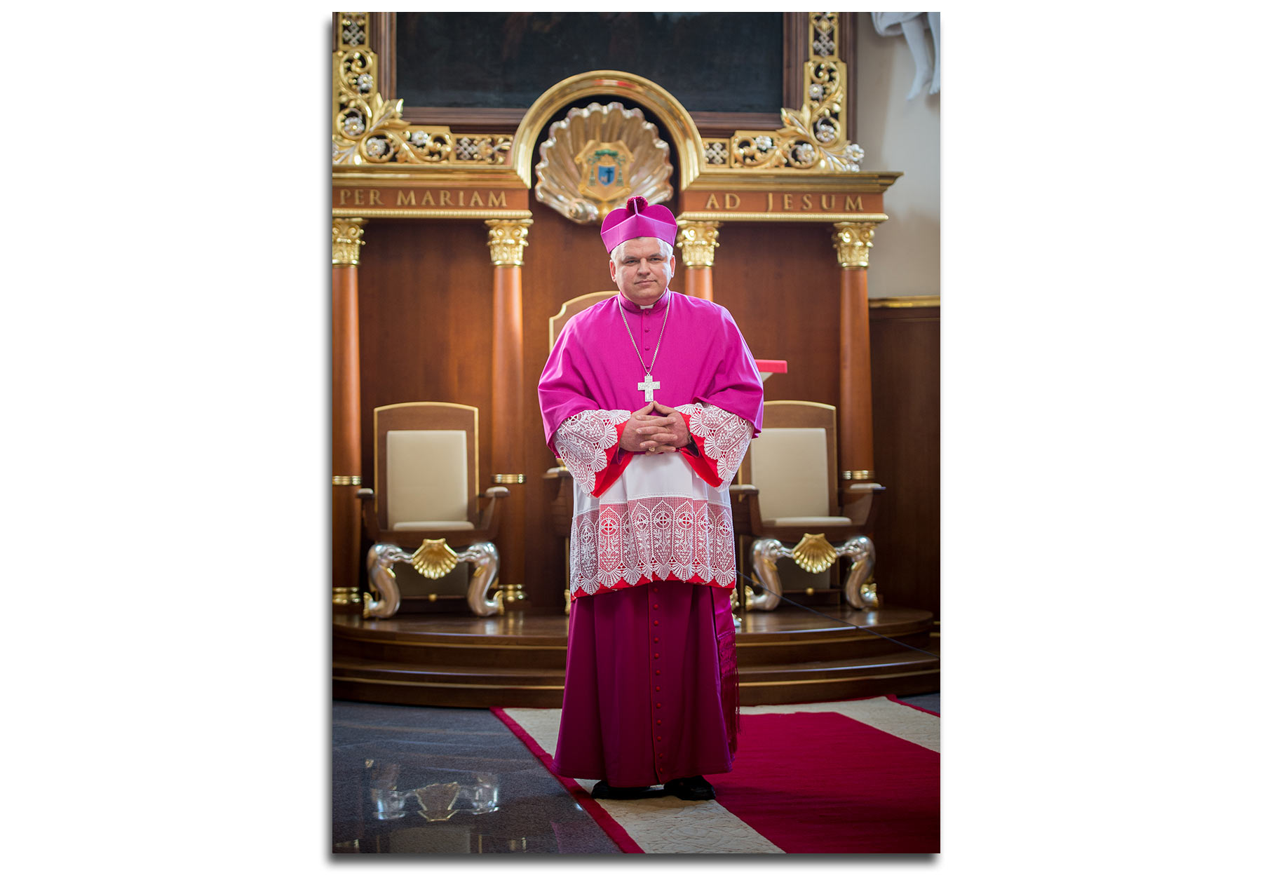 Biskup Pyl w odesskim kościele